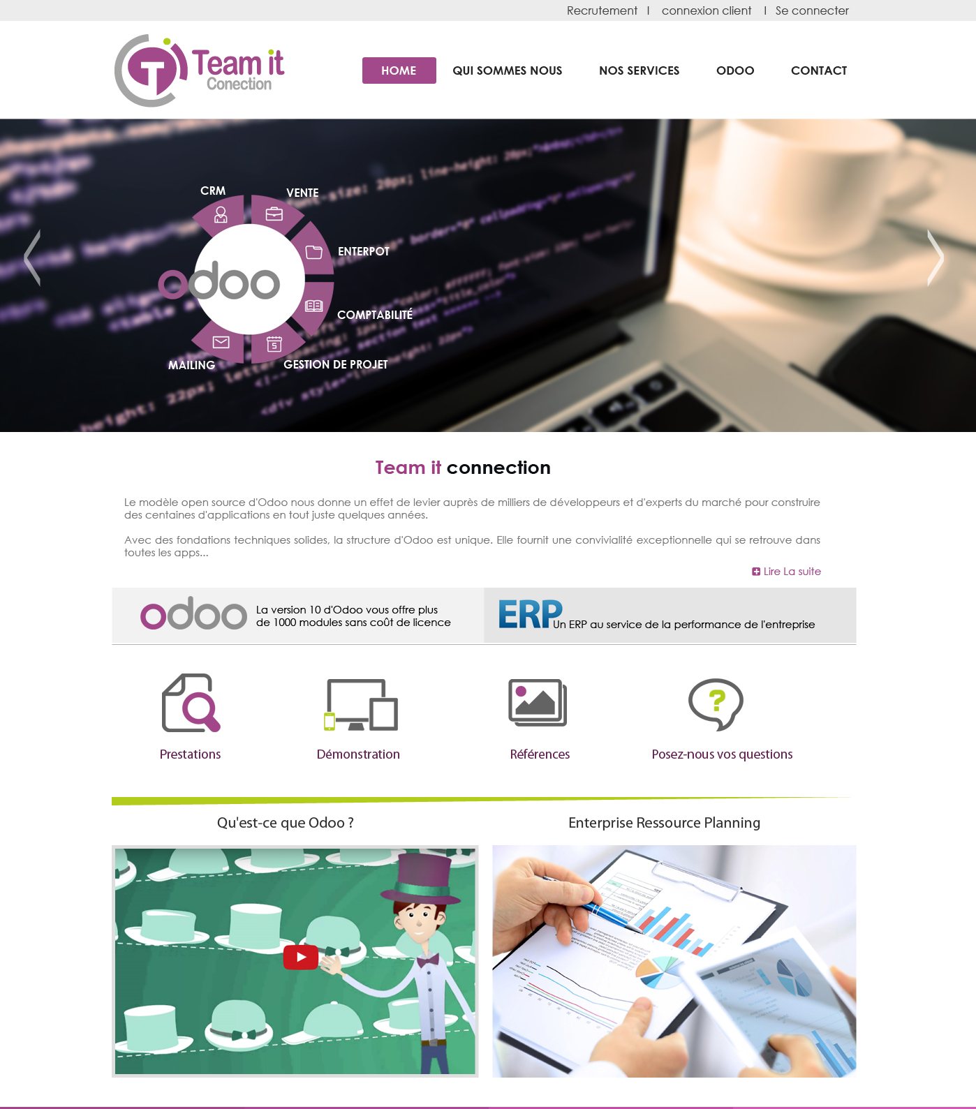 Teamit - Plateforme collaborative